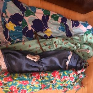 2 dresses & 2 rompers bundle 4t